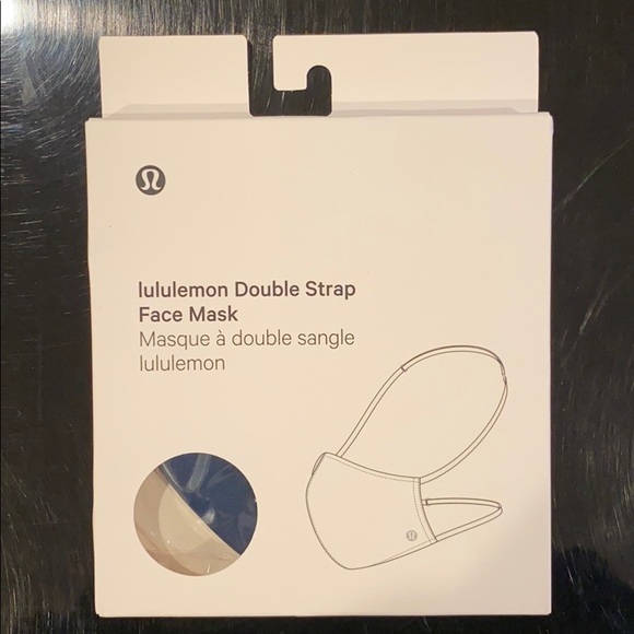 NWT SOLDOUT Lululemon Facemask Graphite Grey - Picture 2 of 4